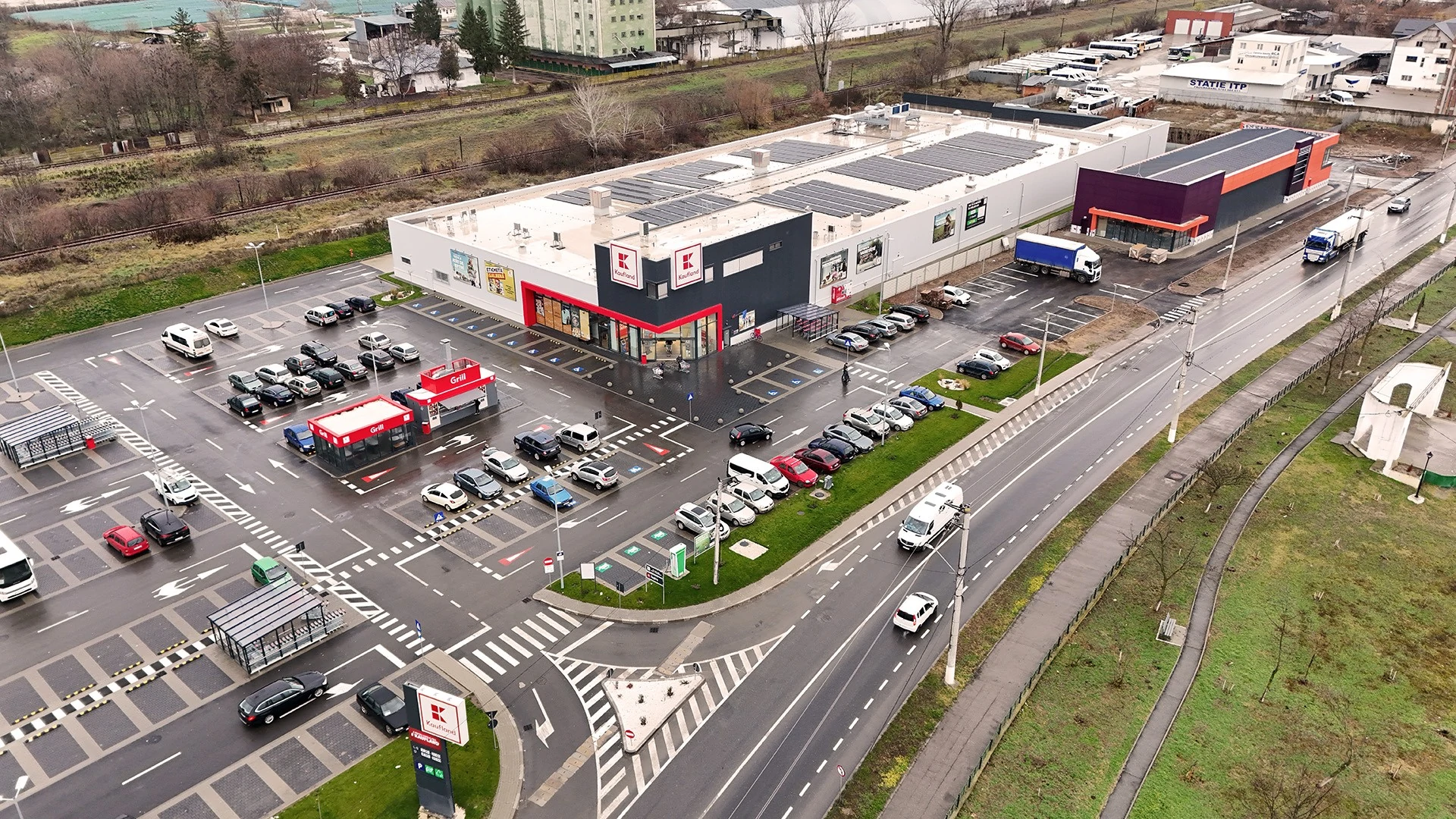 Large Food Retailer, Urziceni, Slobozia County (Urban Planning)