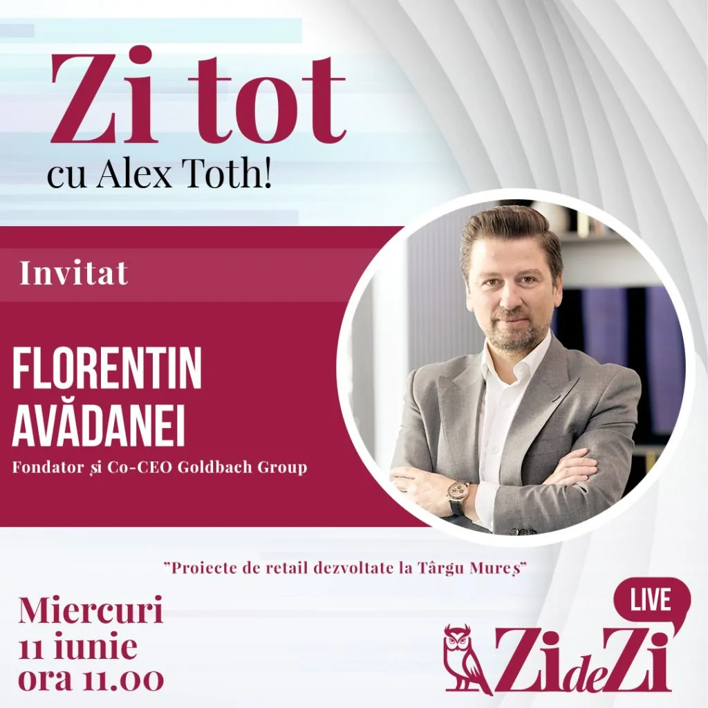 Florentin Avădanei, Founder & co-CEO Goldbach Group on the Latest Retail Investments in Târgu Mureș, Near Maurer Residence Residential Project